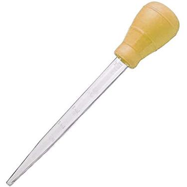 Imagem de Cortador manual de água para aquário de peixes, conta-gotas de pipeta de limpeza de aquário de 50 ml, removedor de resíduos de limpeza de tanque de peixes, canudo de limpeza de cascalho de aquário (50 ml amarelo)