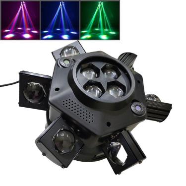 Imagem de Luz de Palco Moving Head 150W Led DMX Mini Moving Led DJ 22 Canais Show Palco Evento Festa Laser Iluminaçao Strobo Rotativo Movimento