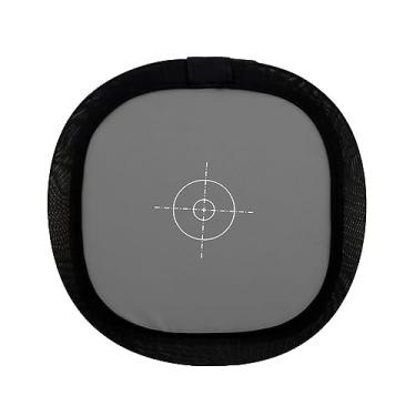 Imagem de NATEFEMIN Cartão cinza e disco de equilíbrio branco, placa de foco refletor de referência de equilíbrio com bolsa de transporte para fotografia de câmera