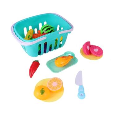 Imagem de Toyvian 21 Unidades brinquedo de cozinha infantil brinquedo interativo brinquedo cozinha Brincadeiras educativas brinquedo de corte de cozinha cozinhar de brinquedo plástico
