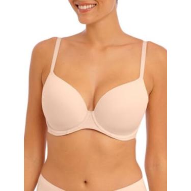 Imagem de Freya Top curto feminino estilo livre macio, Bege natural, 34D