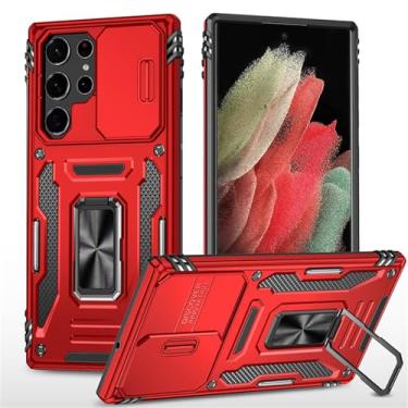 Imagem de Capa protetora para câmera push pull para Samsung Galaxy S23 Ultra Armor Case para Samsung S22 S21 FE A13 A32 A52 A72 A53 A71, T7, para Samsung S23 Plus