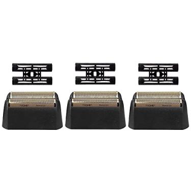 Imagem de Conjunto de lâmina e cortador de lâmina de substituição profissional 5 Star Series Finale compatível com cabeças de alumínio Wahl 7031-100/7043-100, adequado para barbeador #8061 8164 (preto pacote