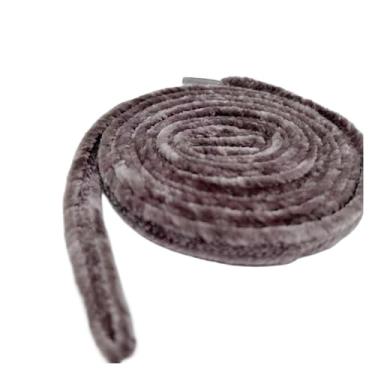 Imagem de Cadarço fofo gradiente cadarços planos cobertor renda de sapato para crianças calças cordão roupas moletons (Color : Brown, Size : 160cm)