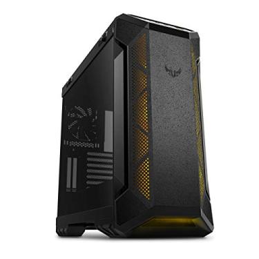 Imagem de ASUS TUF Gaming GT501 Mid-Tower Capa para computador até EATX placas-mãe com USB 3.0 capas para painel frontal GT501/GRY/COM alça