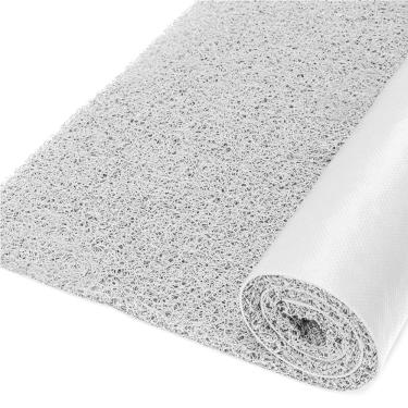 Imagem de Rolo Capacho Vinil 12mm Cinza RM Decor 11,00 x 1,2m (13,2m²)