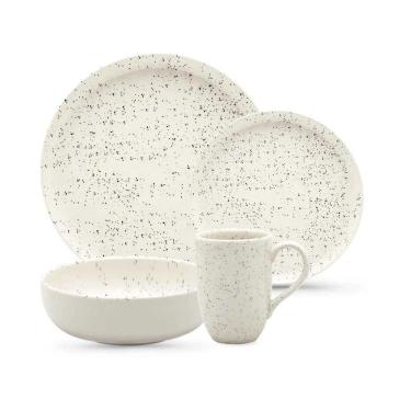 Imagem de Aparelho De Jantar 16 Peças Flat Chuvisco Oxford