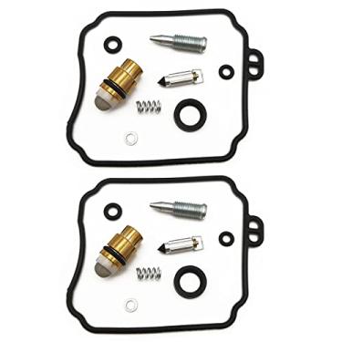 Imagem de Kit de reparo de carburador de motocicleta para YAMAHA XVS650 V-STAR 1998-2015 XV250 Virago 1995-2007 XVS XV 250 650 (Cor: 2 conjuntos)