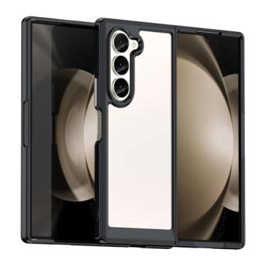Imagem de Capas Compatível com Samsung Galaxy Z Fold6,Caixa de telefone,fino e leve,resistente a riscos,anti-impressão digital e proteção contra queda