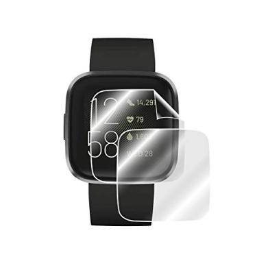 Imagem de IPG para Fitbit Versa 2 Health & Fitness Smartwatch protetor de tela (2 unidades) filme invisível ultra HD transparente antiarranhões protetor de pele – liso/autorreparador/sem bolhas