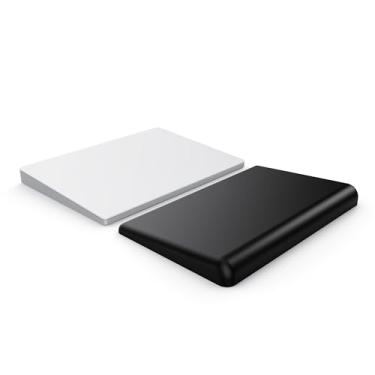Imagem de MEKASS Descanso de pulso para Magic Trackpad 2 e mouse fino, digitação fácil e alivia a dor no pulso, mouse pad de couro suporte confortável com antiderrapante para escritório