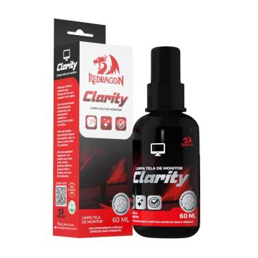 Imagem de Solução Nano Redragon Clarity para Limpeza de Telas - 60ml - Para Monitores e Notebooks