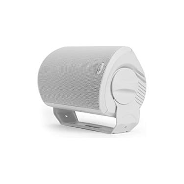 Imagem de Polk Audio Atrium 4 Outdoor Speakers with Powerful Bass (Pair, White), All-Weather Durability, Broad Sound Coverage, Speed-Lock Mounting System