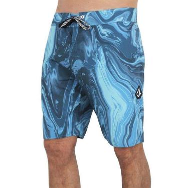 Imagem de Bermuda Volcom Psyche Marble Blue-Unissex