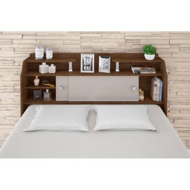 Imagem de Cabeceira Casal Elisa Conjunto Box Colchão 138Cm Cor Flex