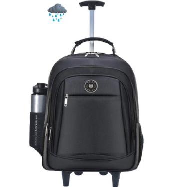 Imagem de Mochila Juvenil Masculina De Rodinhas Escolar Reforçada - BEZZTER