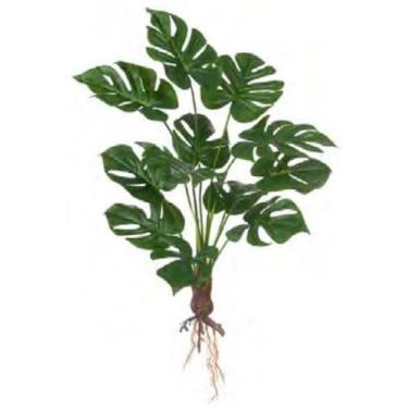 Imagem de Planta Árvore Artificial Costela De Adão C/Raiz X12 Verde 60cm - FLORE