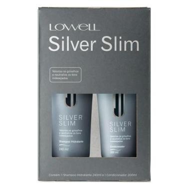 Imagem de Kit Lowell Silver Slim, Shampoo: 240ml Condicionador: 200ml