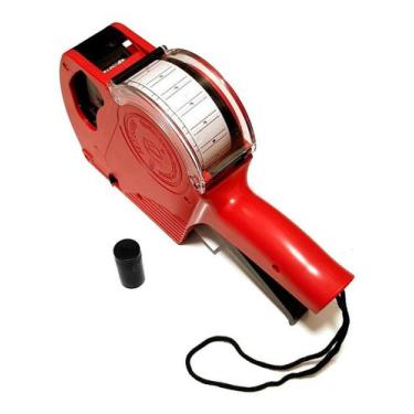 Imagem de Etiquetadora Manual Rotuladora 8 Dígitos + Refil + Etiquetas - NAVY-PR