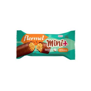 Imagem de Bombom de Chocolate Mini Recheado com Coco Flormel 12g