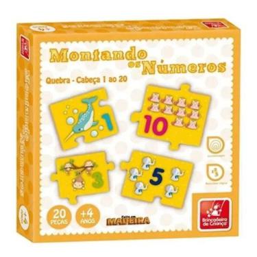 Imagem de Montando Números 1 ao 20 - Brincadeira de Criança