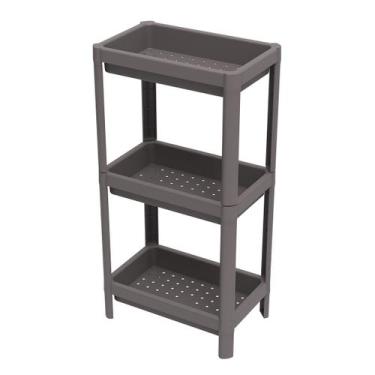 Imagem de Estante Geo Base - Organize, Cinza Mushroom
