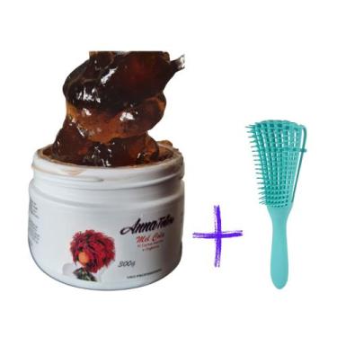 Imagem de Kit Ativador de Cachos Ana Teles Mel Cola + Escova Polvo Entrega Imedi