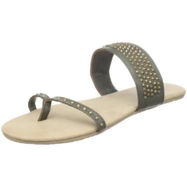 Imagem de Volcom Sandália feminina Lemon Drop Creedlers, Verde militar, 6