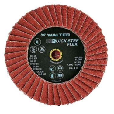 Imagem de Disco Flap Quick Step 4.1/2" Grão 60 Walter 07Q456