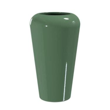 Imagem de Vaso Contemporâneo P - Biofil, Verde Oliva