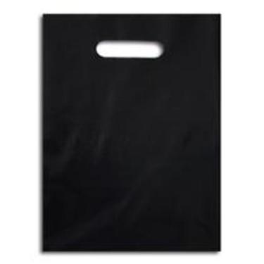 Imagem de sacola boca de palhaço 20cm x 30 cm cor PRETA PACOTE COM 60 UN PREÇO P