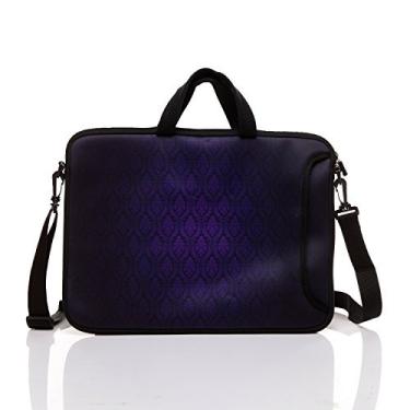 Imagem de Bolsa mensageiro de ombro de neoprene para laptop tablet de 10 polegadas para netbook/iPad Pro/Air de 9,7 10 e 10,1 10,5 polegadas (clássico)