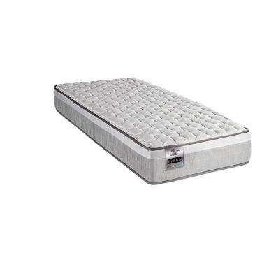 Imagem de Colchão Solteirão Hanover 96x203cm Molas Ensacadas Softgel Inducol Cr447b Branco/cinza Branco/cinza