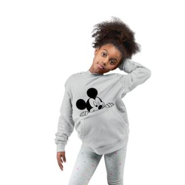 Imagem de Moletom Infantil Blusa De Frio Peluciado Premium Mickey - Lauhe Oficia