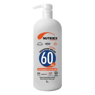 Imagem de Protetor Solar Corporal Profissional FPS 60 1/3 UVA 1 litro Nutriex 61