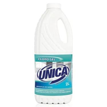 Imagem de Cloro gel limpador de uso geral. detergente clorado concentrado 2l - U