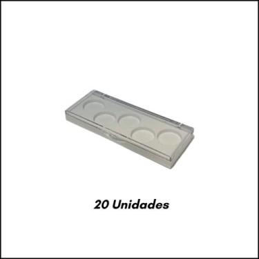 Imagem de Paleta De Iluminador Embalagem Vazia 5 Cores Maquiagem 20 un - Embanet