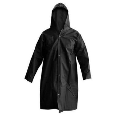 Imagem de Capa de chuva forrada plus preta ca 28449 brascamp, M