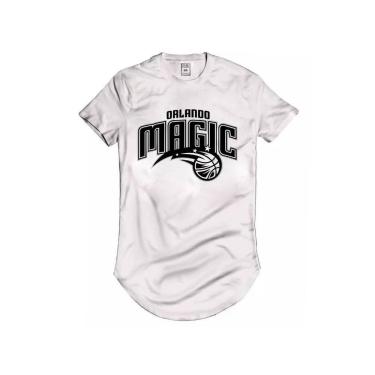 Imagem de Camiseta Longline 2020 Orlando Magic Dwight Howard Basquete