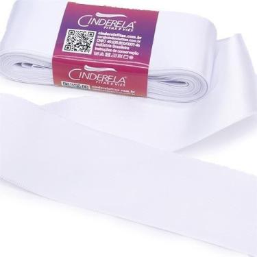 Imagem de Fita de Cetim nº 09 38mm com 10 Metros - Cinderela, 01 - BRANCO