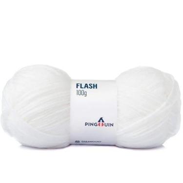 Imagem de Lã Flash Pingouin 100g, 0002 BRANCO