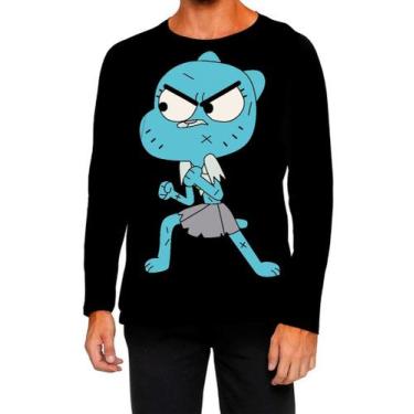 Imagem de Camiseta Manga Longa Ads nicolle watterson Gumball 2 - Fabriqueta, GG