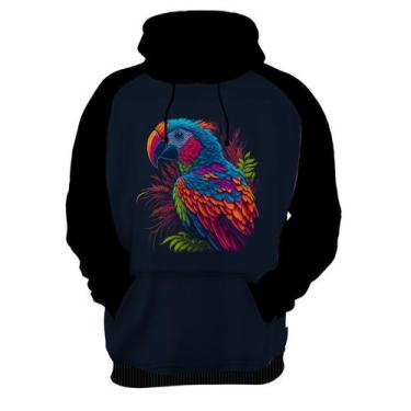 Imagem de Moletom Casaco Aves Araras Vermelha Cores Papagaios HD 2 - Enjoy Shop,