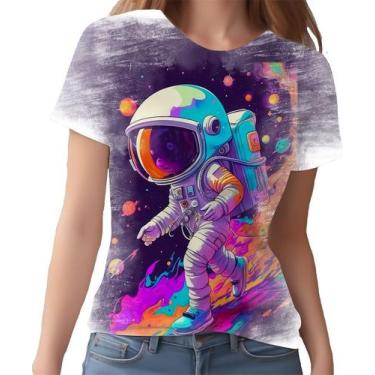 Imagem de Camiseta Camisa Galaxias Astronauta Marte Lua Planetas 8 - Enjoy Shop,