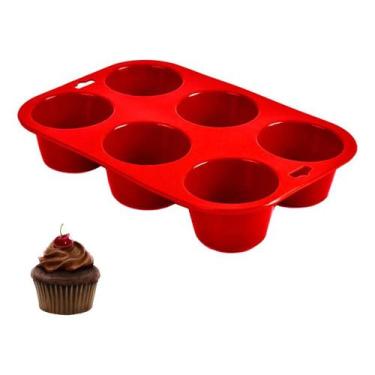 Imagem de Forma De Silicone Cupcake Muffins Mini Bolo Sabonete - NoBrand