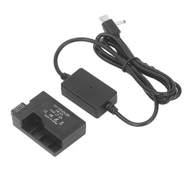 Imagem de Bateria Fictícia para Câmera Digital, Kit Adaptador de Alimentação LP E8 Tipo C Com Circuito de Segurança Integrado, Compatível Com T2i, T3i, T4i, T5i 700D, 650D, 600D, 550D