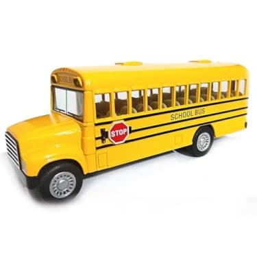 Imagem de Power Toys YUGEN - Miniatura Onibus Escolar Americano School Bus