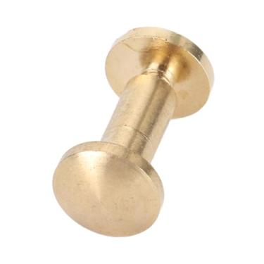 Imagem de 50 Conjuntos de Rebites de Bronze Kit Rebites, Reparar e Decorar Itens de Couro Com Rebites Curvos para Saco de Couro Pano Calças Saco de Papel (10mm/0,39 pol.)