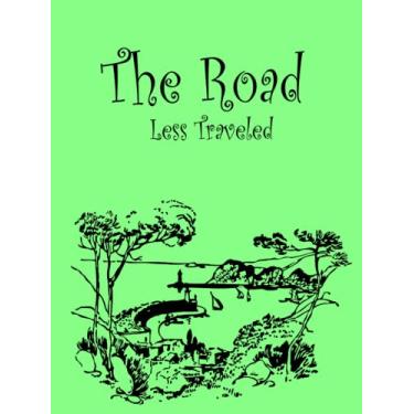 Imagem de The Road Less Traveled: A Notebook for Exploring New Horizons - Size 8.25" x 11" - 120 ruled pages