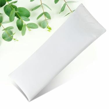 Imagem de STNOMY Fronha premium de eucalipto liocel capa de almofada macia para o corpo fronha longa 50 x 137 cm branca
